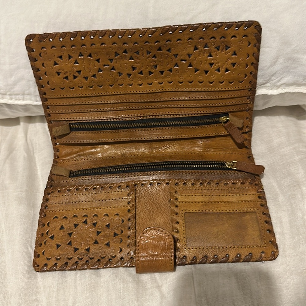 Cleobella Mexicana Clutch - Brown - Picture 5 of 8